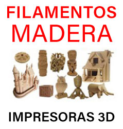 Filamentos madera para impresora 3D en Azuqueca, Alovera