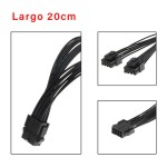 Cable duplicador de alimentación para tarjeta gráfica PCIe Express