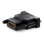 2 Adaptadores  DVI a HDMI Hembra a Conector DVI (24+1) Full HD 1080p